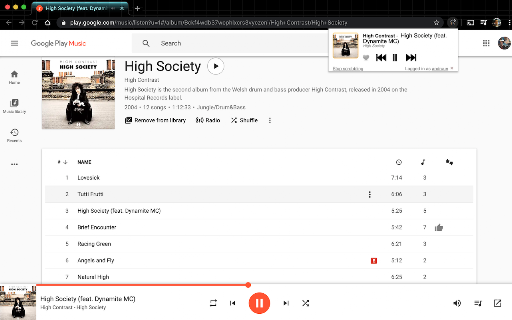 YouTube Music Last.fm Scrobbler screenshot