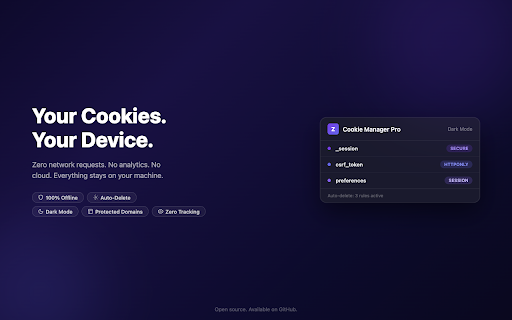 Cookie Manager Pro - Edit and Export Cookies screenshot