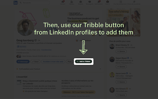 Tribble Extension screenshot