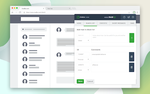 DREAM ChatOS automatic email sender screenshot
