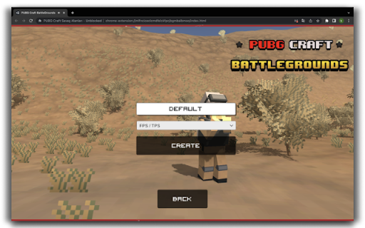 PUBG MineCraft Battlegrounds screenshot
