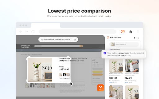 Alibaba Lens: Official Alibaba.com Image Search Tool for Wholesale Supply screenshot