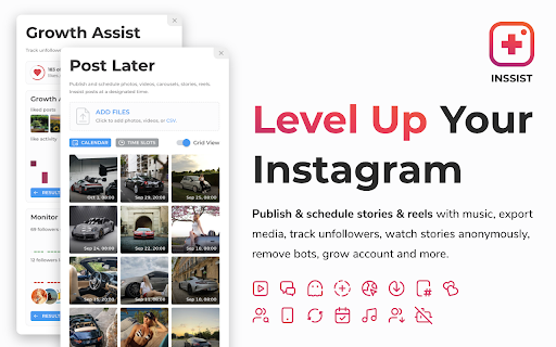 INSSIST | Web Client for Instagram screenshot