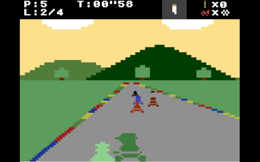 Atariokart 2600 screenshot