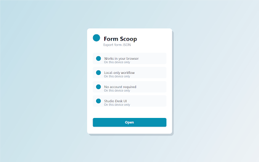 Form Scoop screenshot
