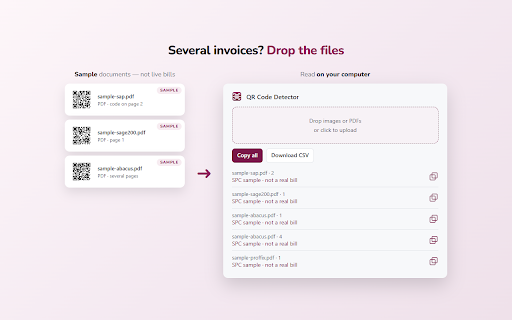 QR Code Detector screenshot