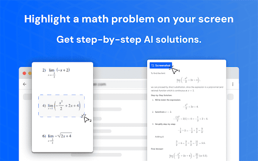 Photo Math Solver screenshot