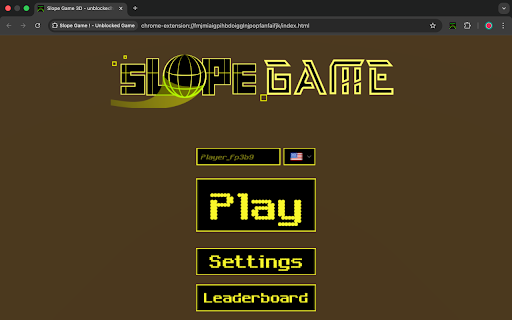 Slope Game ! - Unblocked Game screenshot