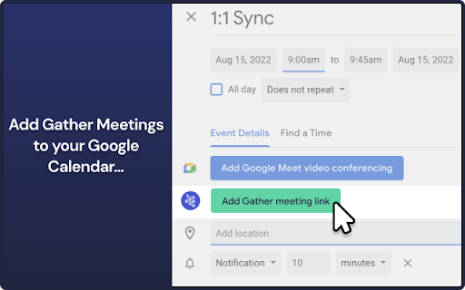 Gather 1.0 Meetings (Classic) screenshot