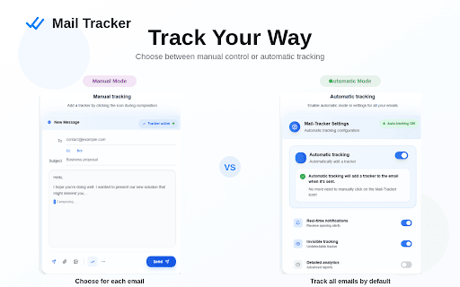 Mail-Tracker screenshot