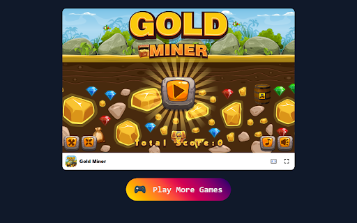 Gold Miner Game in Browser - Free & Offline available screenshot