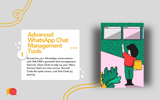 WA-CRM: Best WA CRM for Business Development and Sales Teams screenshot