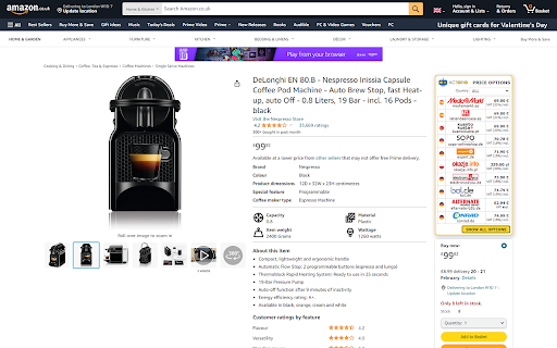 Actorio - Amazon Sourcing Software screenshot