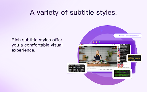 ViiTor Translate - AI Translation & Real-Time Bilingual Subtitles & Free screenshot