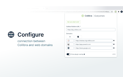Collibra Browser Extension screenshot