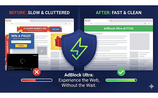 AdBlock Ultra : Unlimited Free Secure screenshot