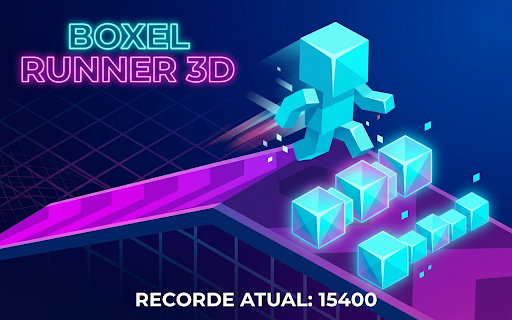 Boxel Runner 3D screenshot