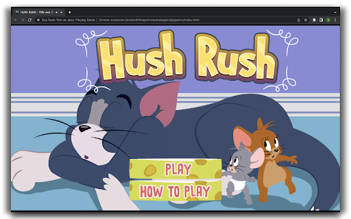Hush Rush Tom and Jerry HTML5 Game screenshot