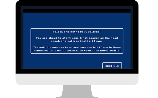 Retro Bowl College Game screenshot