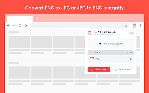Fast PNG to JPG Converter screenshot