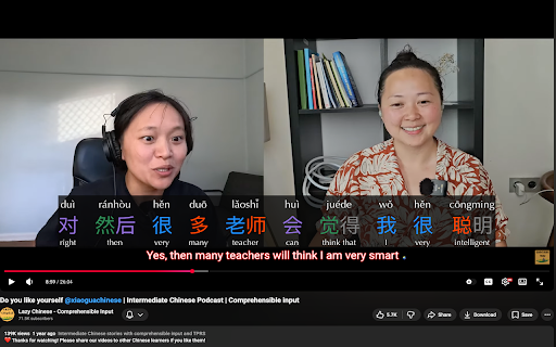 CWS: Chinese Dictionary + Pinyin Annotator screenshot