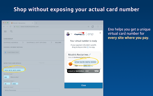Eno® from Capital One® screenshot
