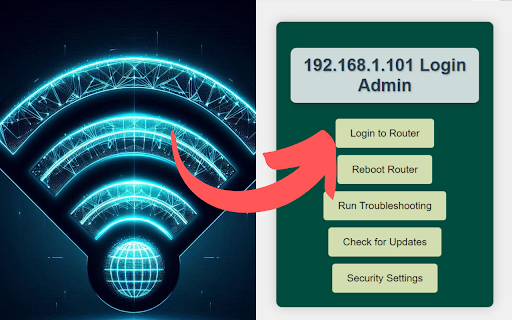 192.168.1.101 Login Admin screenshot