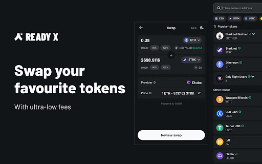 Ready X screenshot