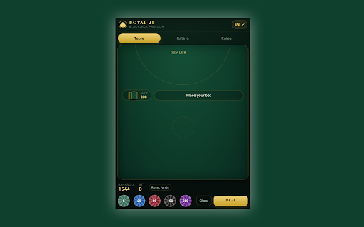 Royal 21 Blackjack screenshot