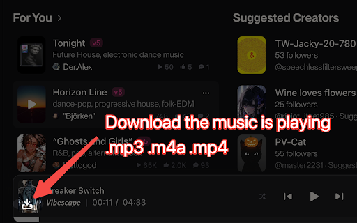 Suno Downloader - Suno AI Download screenshot