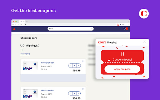 CNET Shopping screenshot