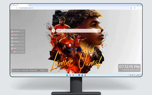 Lamine Yamal Live Wallpaper screenshot