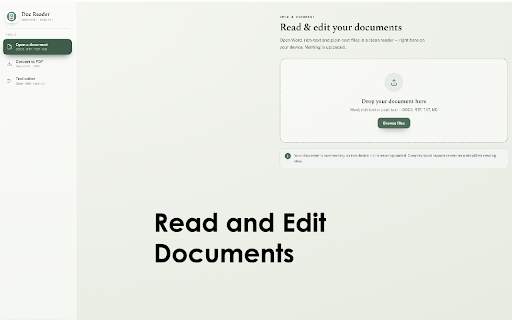 Doc Reader screenshot