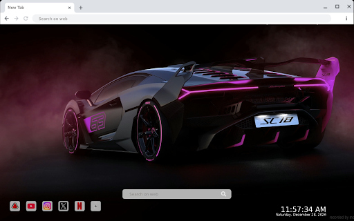 Lamborghini Aventador SC18 Alston Live Wallpaper screenshot