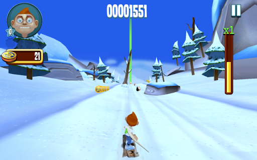 Skiing Fred Unblocked screenshot
