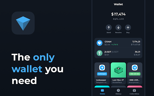 Tonkeeper — wallet for TON screenshot