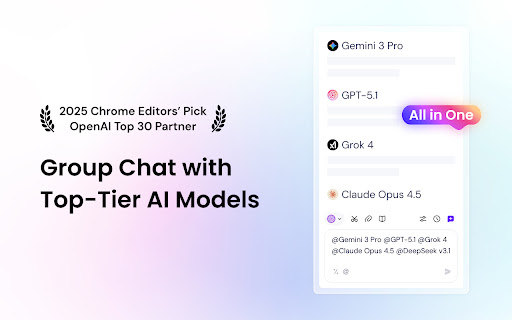 Sider: Chat with all AI: GPT-5, Claude, DeepSeek, Gemini, Grok screenshot