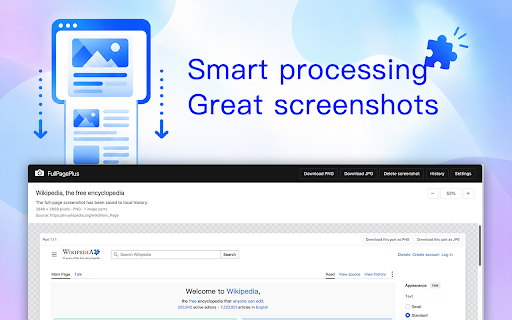 FullPagePlus - Full Page Screenshot Tool Go Full Page screenshot