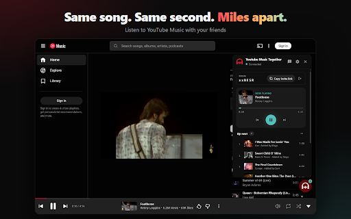 Youtube Music Together - Listen to Music with Your Friends screenshot