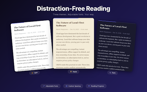 ReadLater Pro - Save Pages to an Offline Reader View screenshot