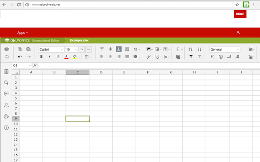 XlsWork XLS editor for spreadsheets screenshot