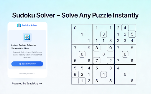 Sudoku Solver: Instant Online Sudoku Helper screenshot