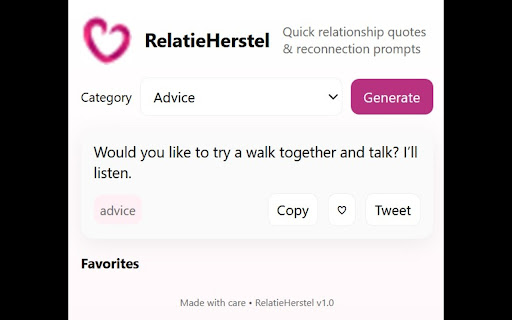 RelatieHerstel — Relationship Quotes screenshot