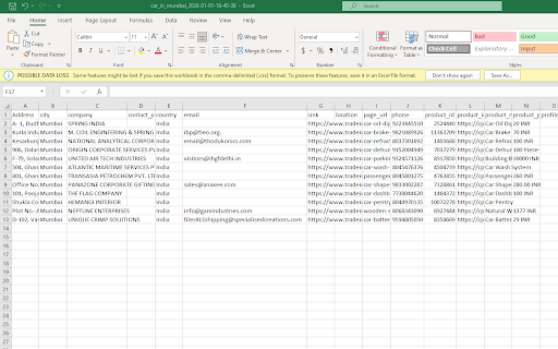 Trade India Scraper Tool – Extract Product & Seller Listings screenshot