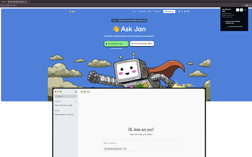 Jan Browser MCP screenshot