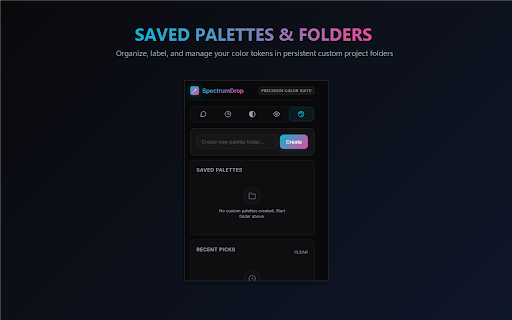 SpectrumDrop - Color Picker & Eyedropper screenshot