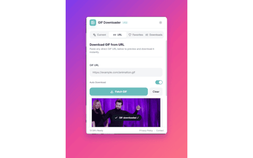 GIF Downloader - Download GIFs from Any Website screenshot