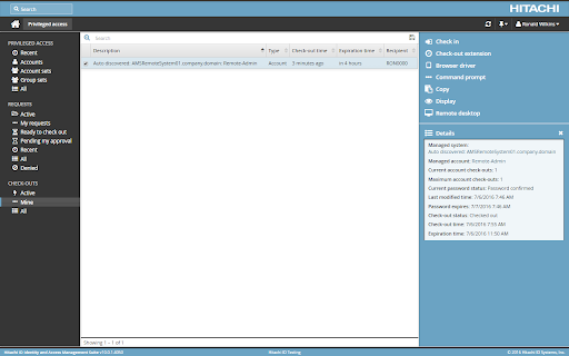 Bravura Security Browser Extension screenshot