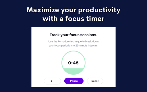 Rofocus new: Increase your Focus and Productivity screenshot