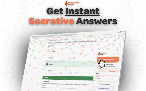 Socrative Solver | Instant Answers, The #1 Socrative Hack | Socrative Genie screenshot
